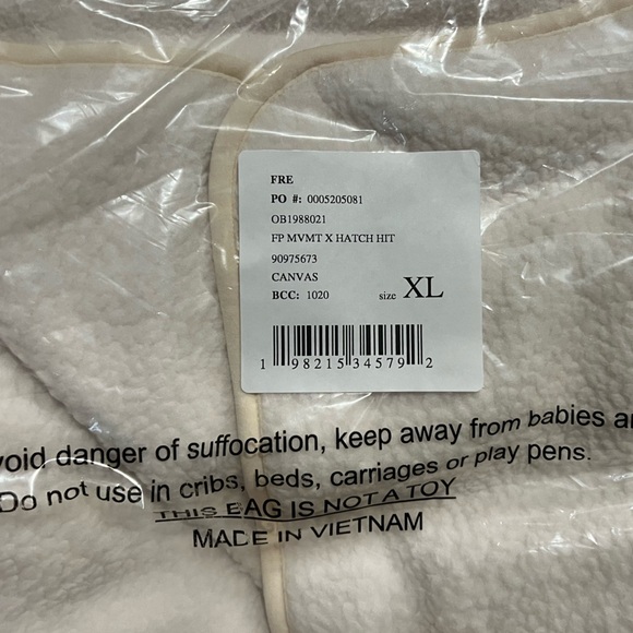 FP Movement Hit The Slopes Fleece Jacket in Canvas Sz XS S M XL $178 Retail NWT - Picture 7 of 8